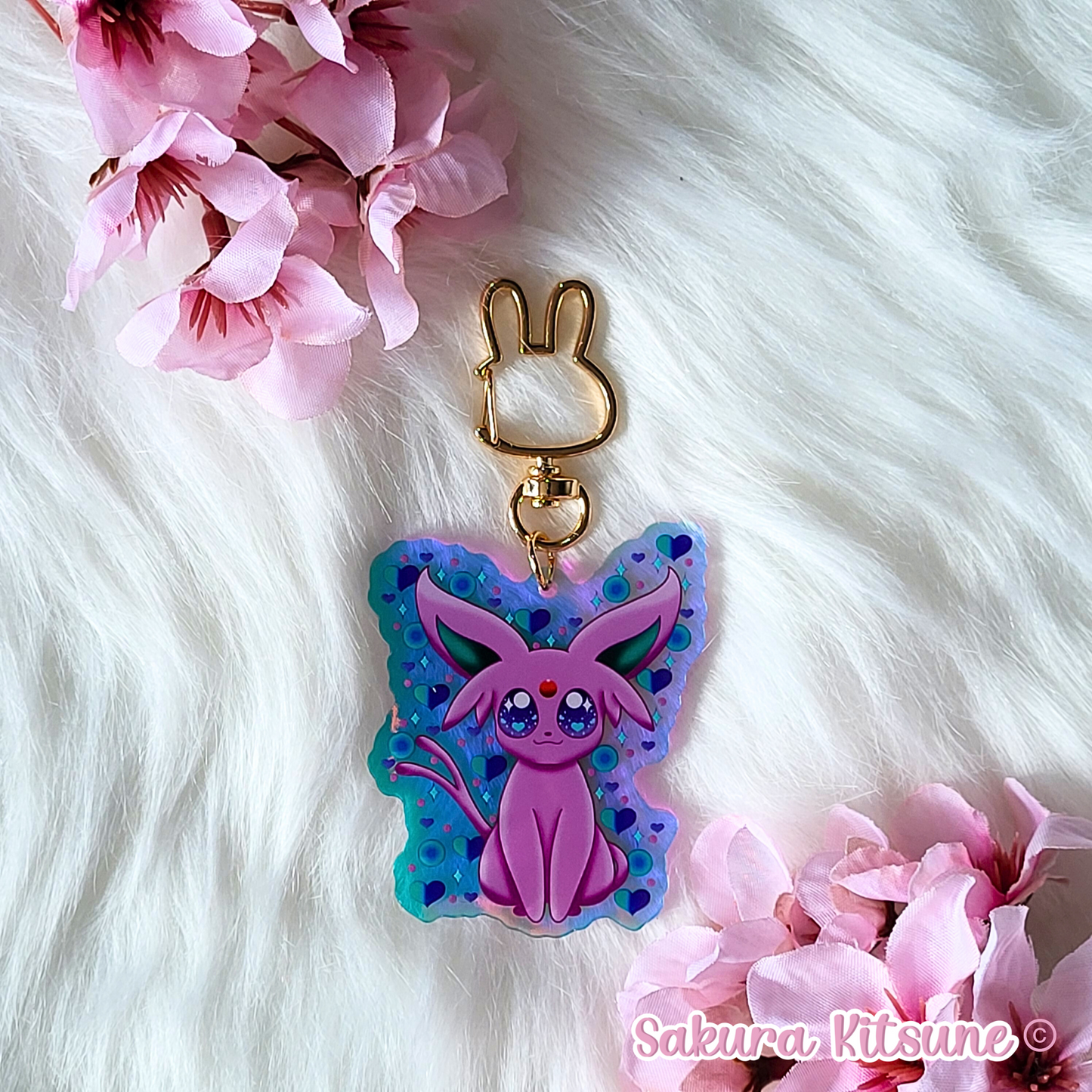 Psychic Fox Acrylic Keychain