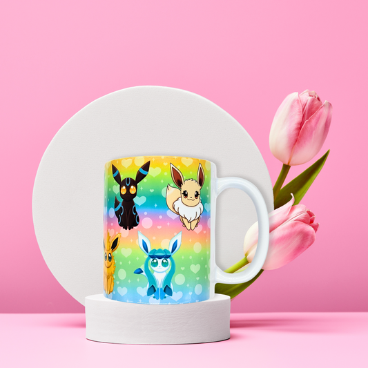 All Shiny Fox Evolutions 11oz Ceramic Mug