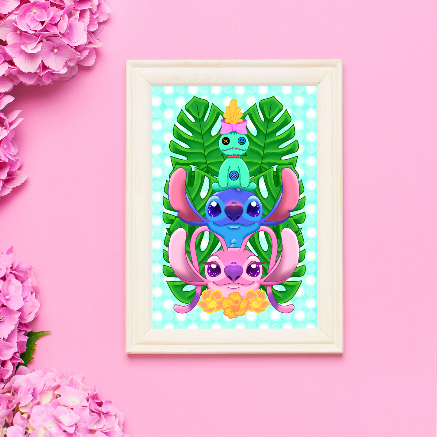 Cute Creature Friends Print 5x7